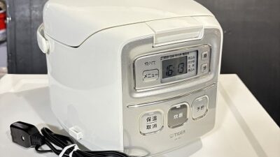 タイガーマイコン炊飯ジャー　3合炊き　2020年製　税込3900円