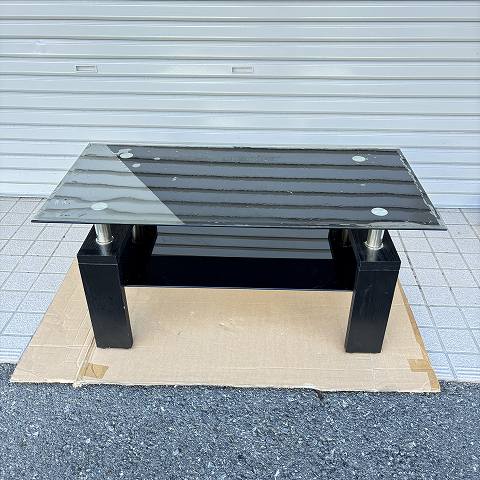 ガラス　ローテーブル　税込3900円