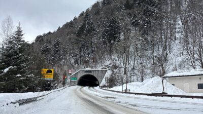 一月　富山市への配送